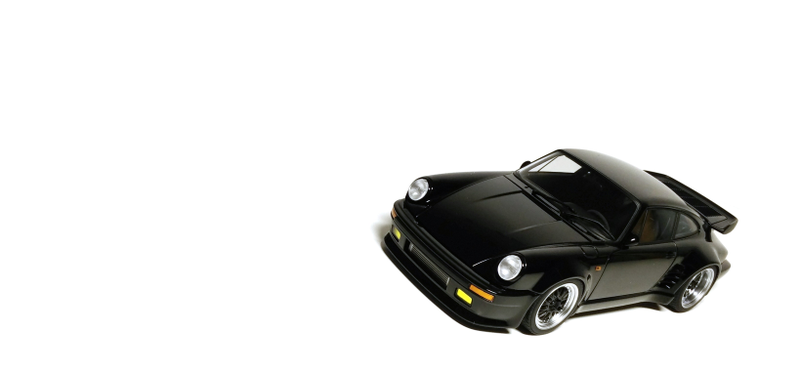 Illustration for article titled Porsche 930 Turbo "Blackbird", by AUTOart